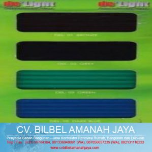 Atap Transparan Polycarbonate Delight
