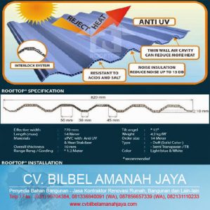 Atap UPVC Rooftop