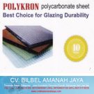 Atap Transparan Polycarbonate Polykron